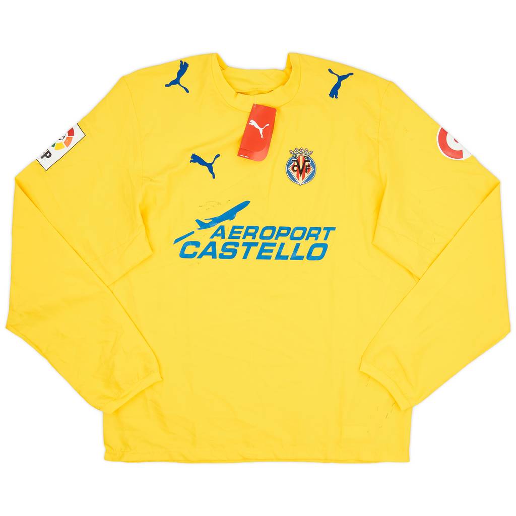 2006-07 Villarreal Home L/S Shirt (L)