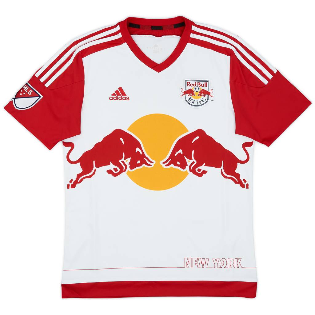 2015-16 New York Red Bulls Home Shirt - 6/10 - (M)