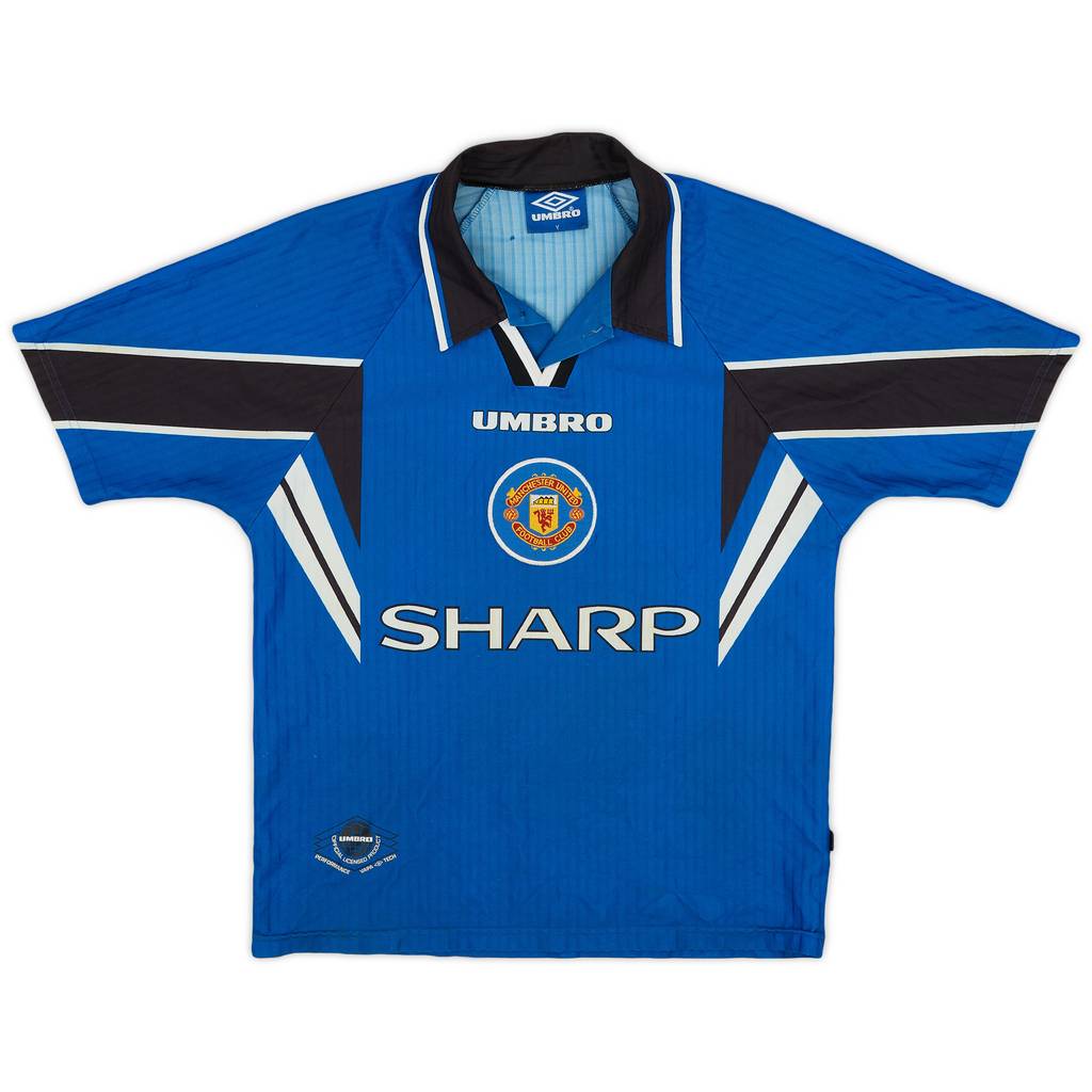 1996-98 Manchester United Third Shirt - 7/10 - (Y)
