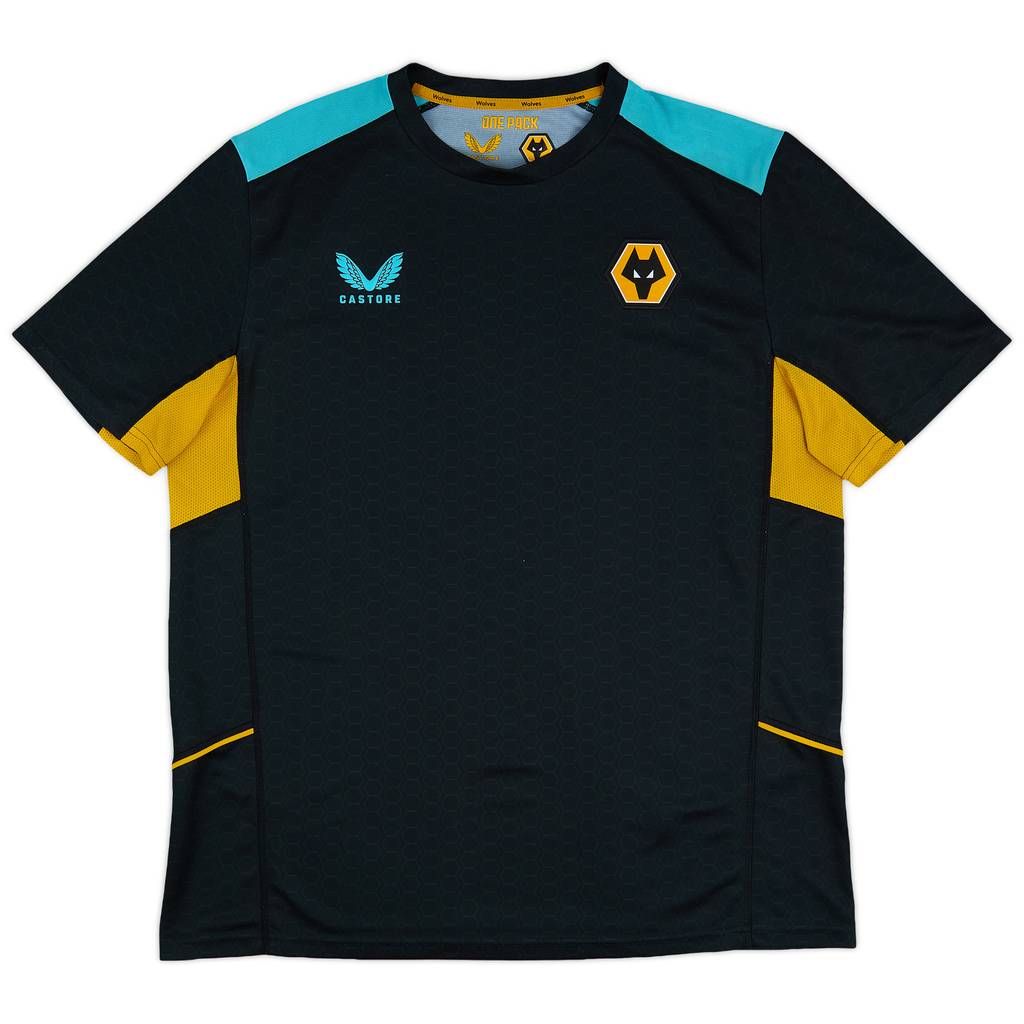 2021-22 Wolves Castore Training Shirt - 9/10 - (XL)