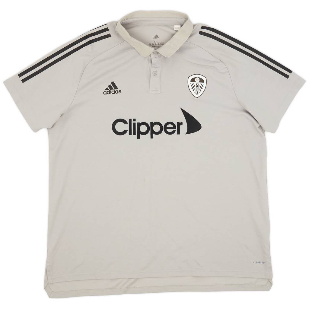 2020-21 Leeds United adidas Polo Shirt - 9/10 - (XXL)