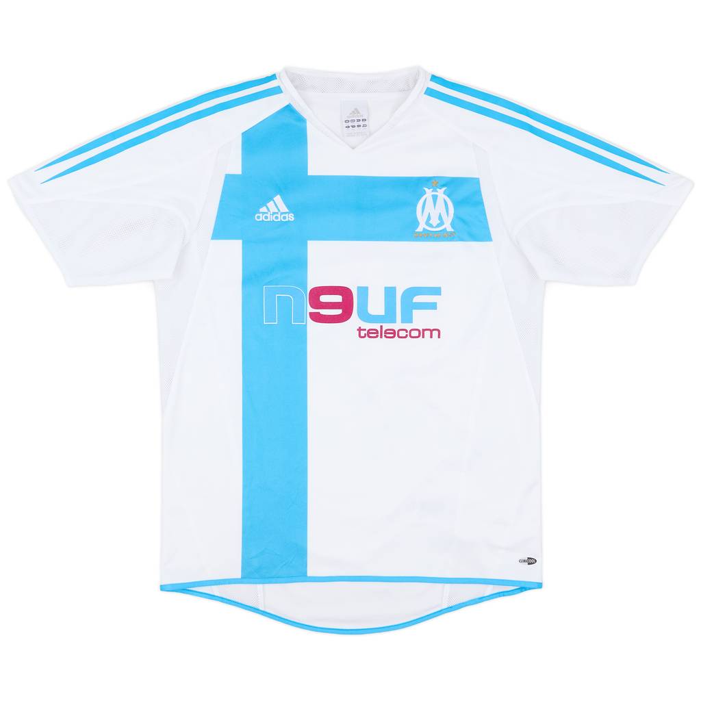 2004-05 Olympique Marseille Home Shirt - 8/10 - (XL.Boys)