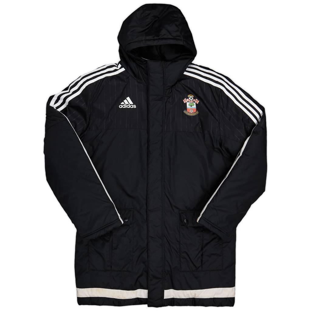 2015-16 Southampton adidas Padded Rain Jacket - 8/10 - (M)
