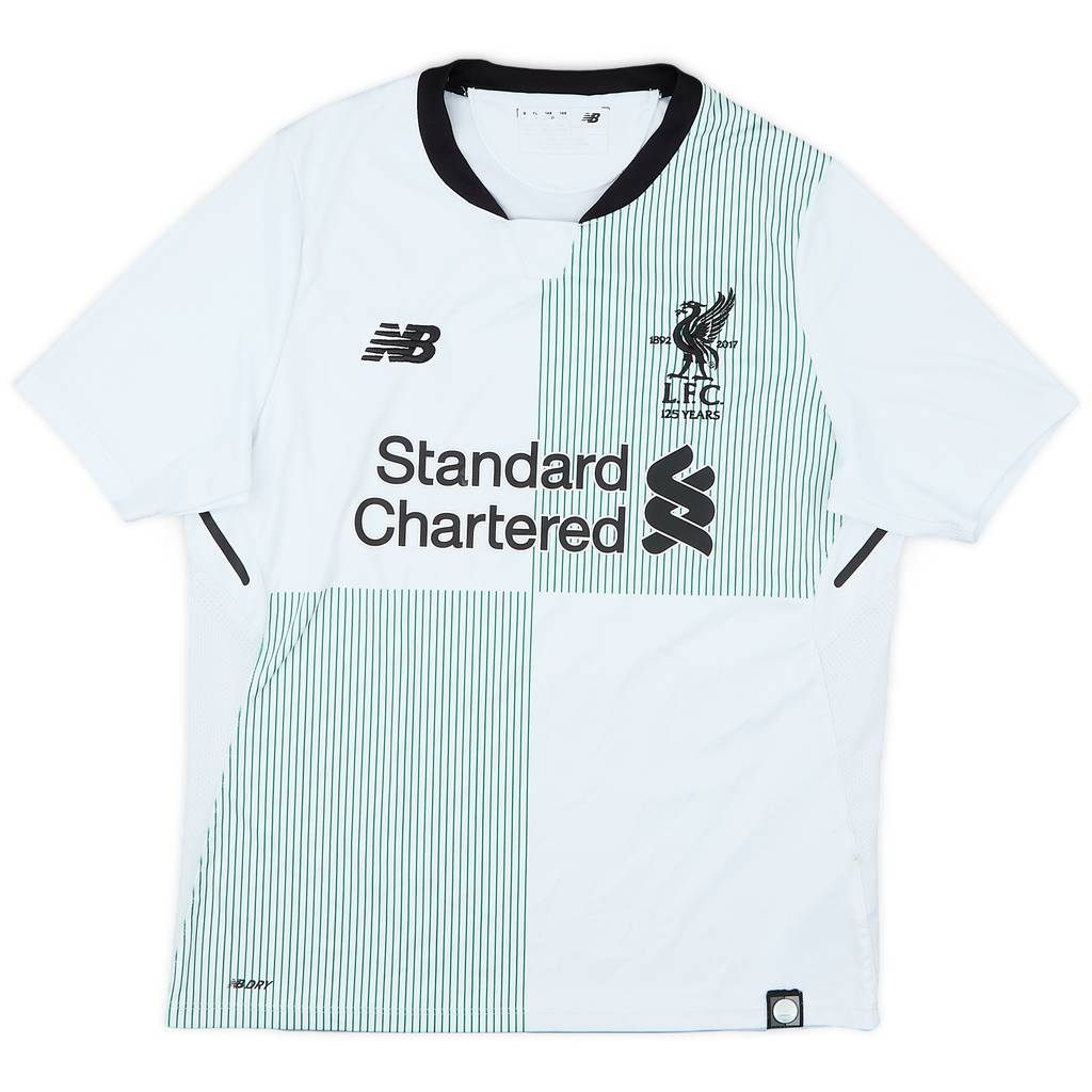 2017-18 Liverpool Away Shirt - 7/10 - (L.Boys)
