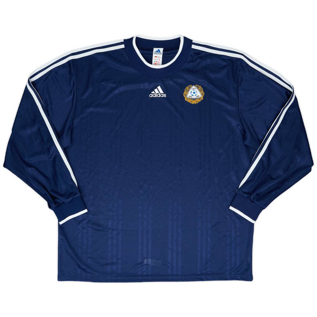 2001-02 Finland adidas Training L/S Shirt - 8/10 - (XL)