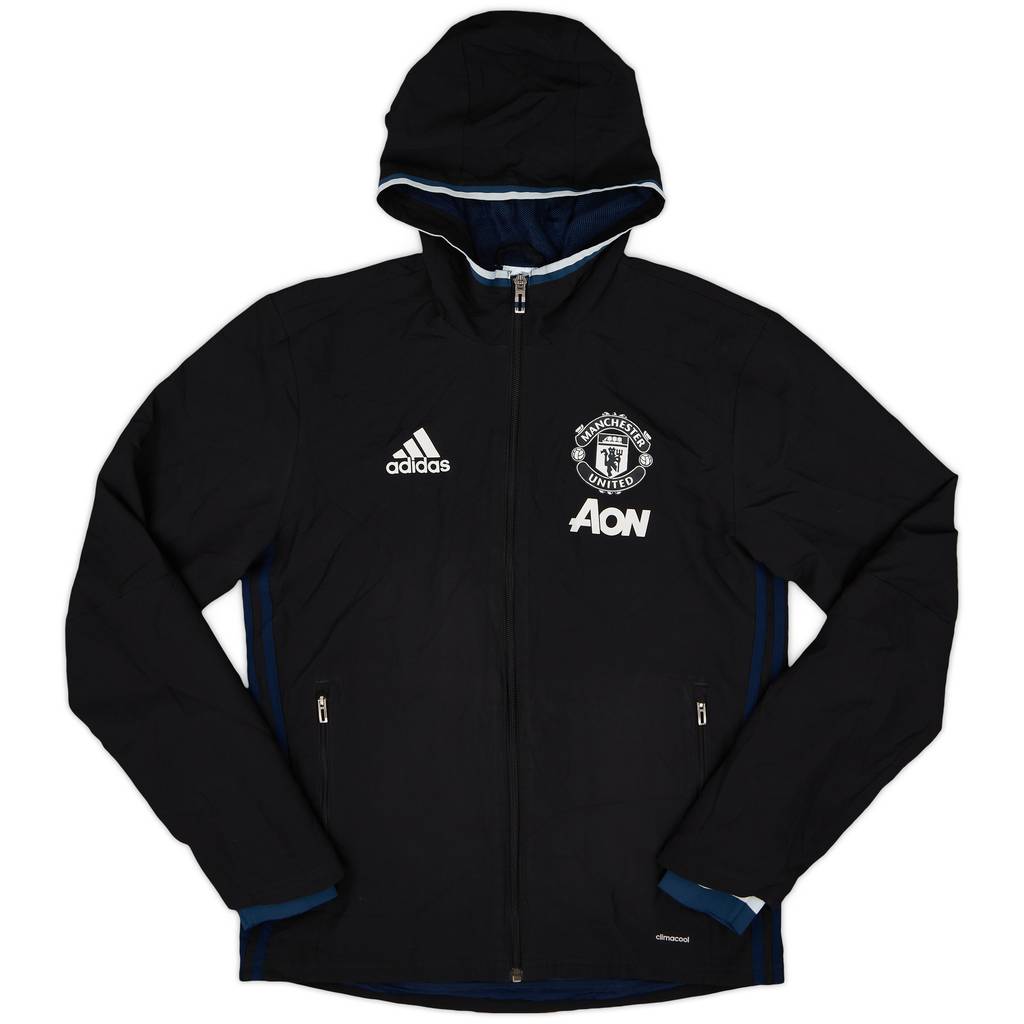 2016-17 Manchester United adidas Rain Jacket - 8/10 - (S)