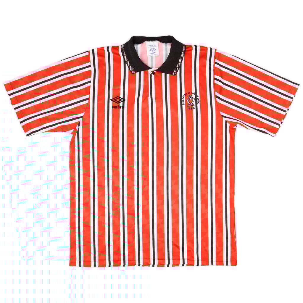 1990-92 Sheffield United Home Shirt - 10/10 - (M)