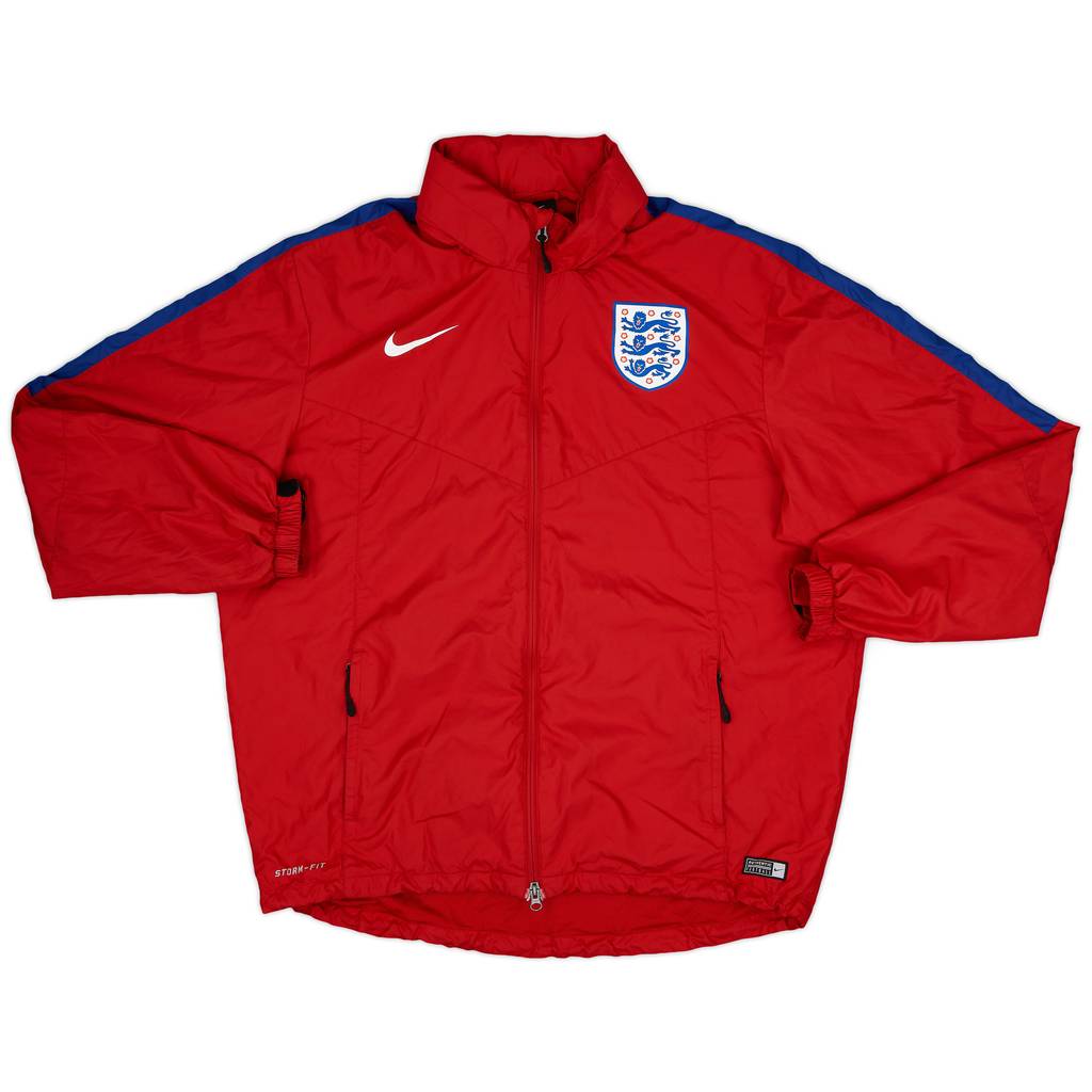 2016-17 England Nike Hooded Rain Jacket - 9/10 - (XL)