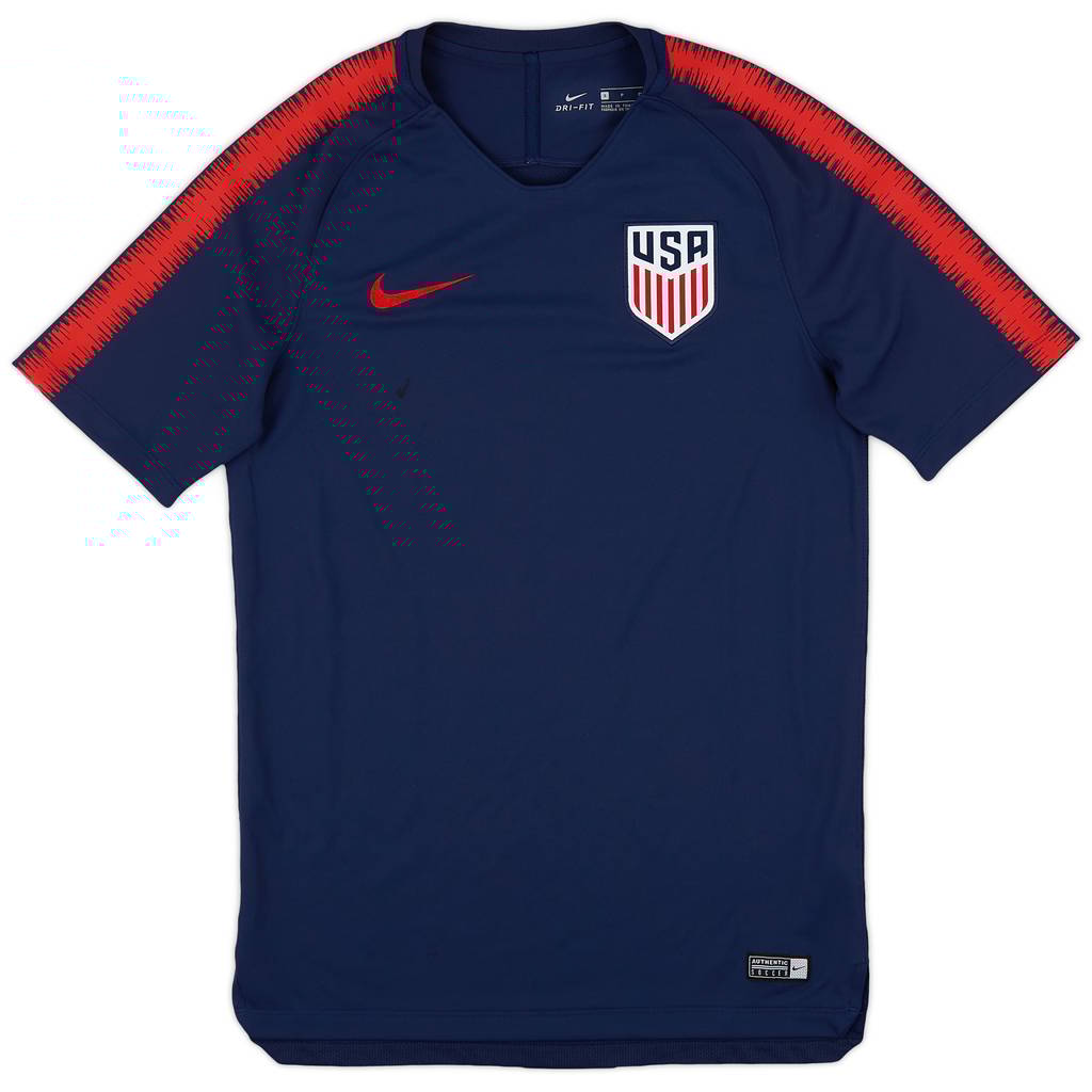 2018-19 USA Nike Training Shirt - 8/10 - (S)