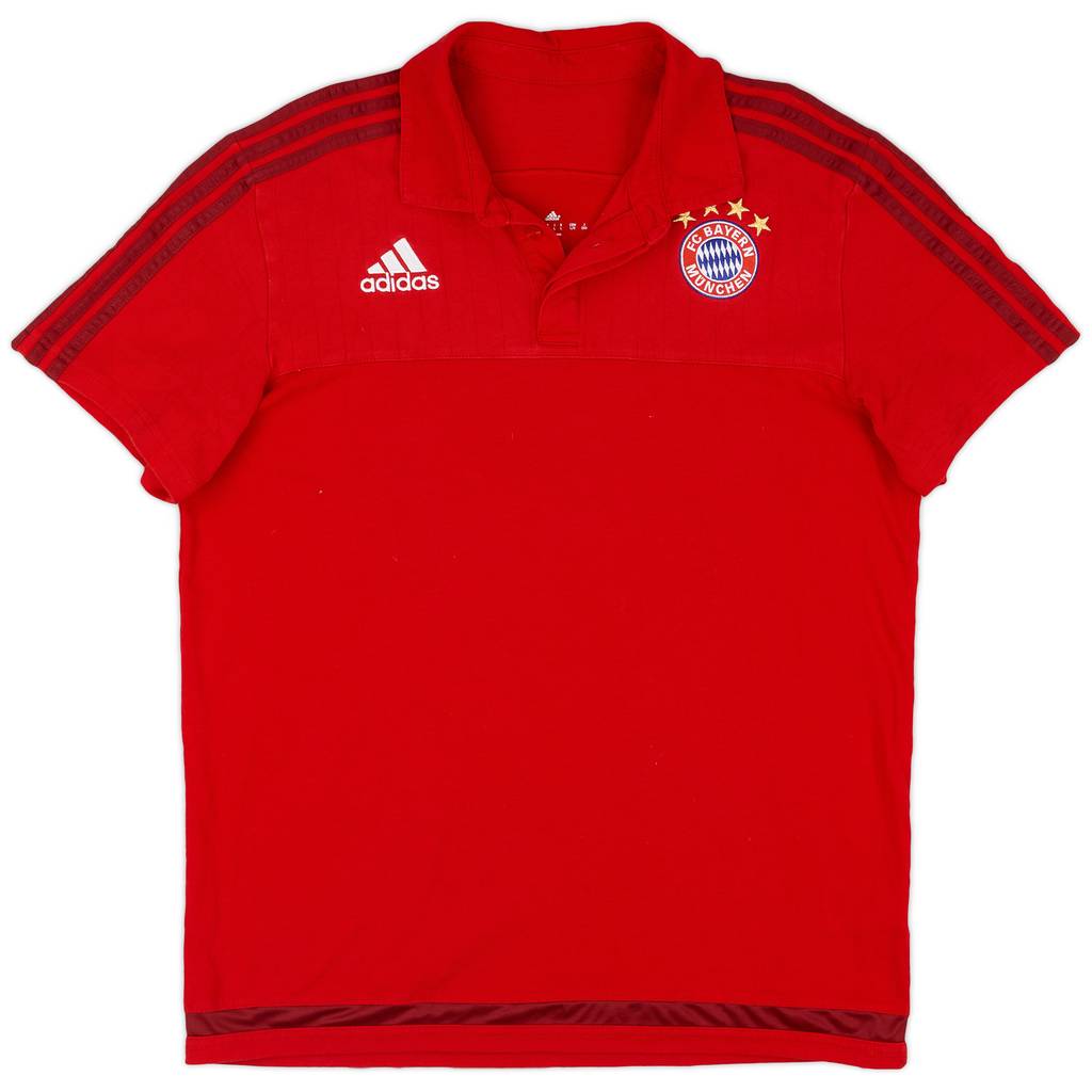 2015-16 Bayern Munich adidas Polo Shirt - 9/10 - (L)