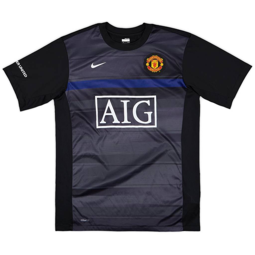2009-10 Manchester United Nike Training Shirt - 8/10 - (M)
