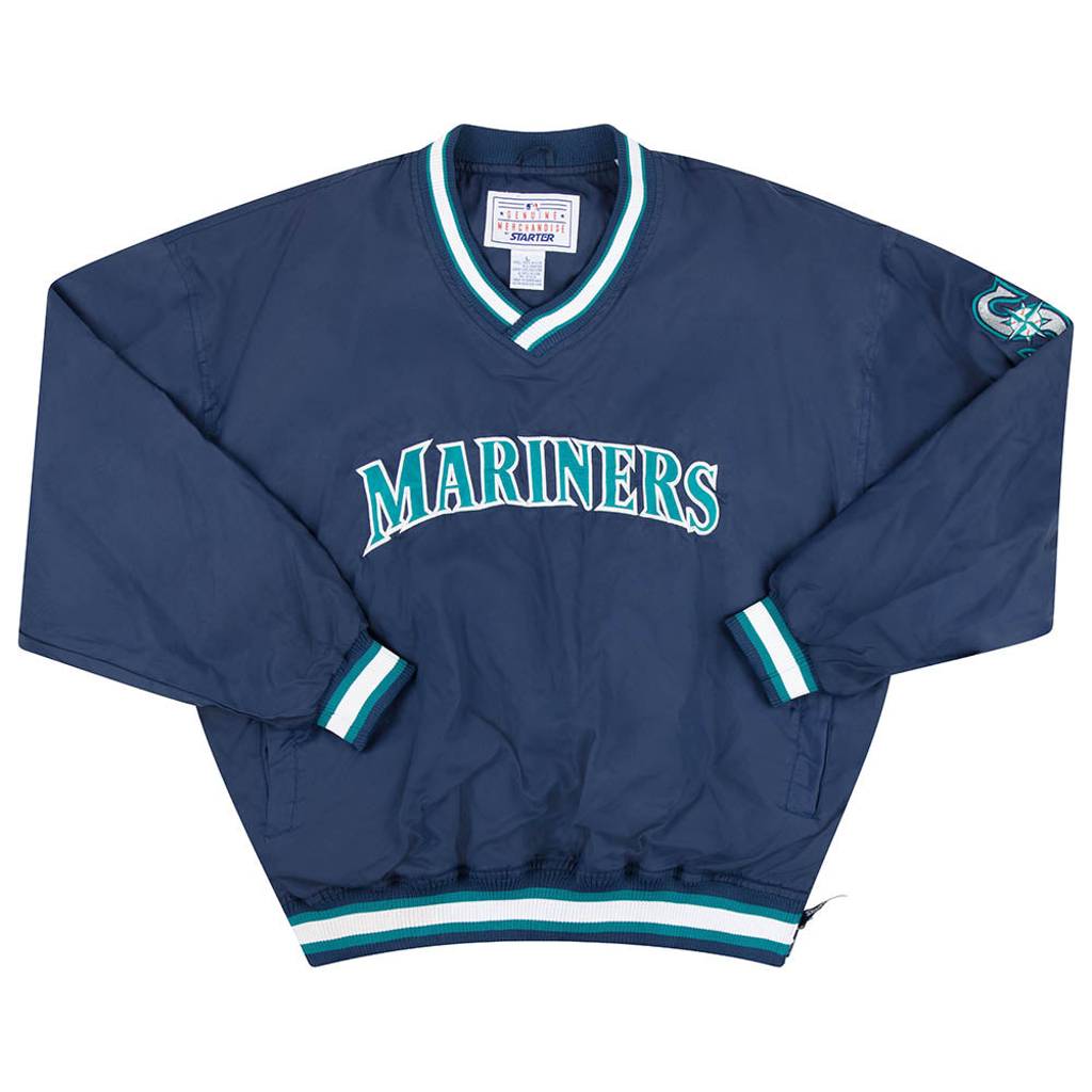 1990s Seattle Mariners Starter Pullover Jacket L