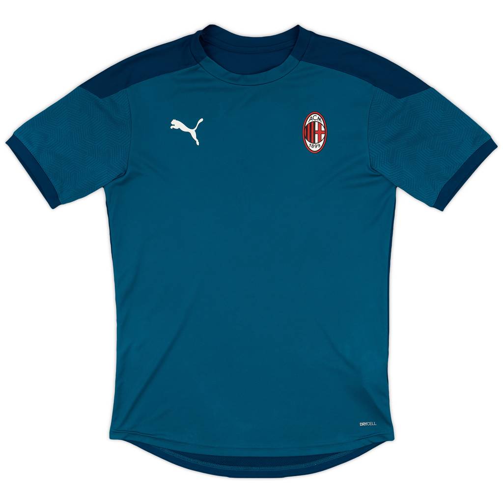 2020-21 AC Milan Puma Training Shirt - 8/10 - (M)