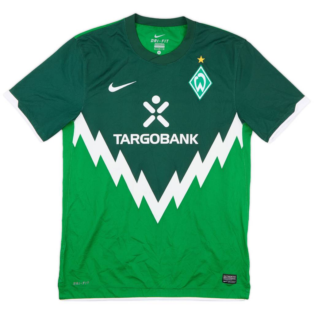 2010-11 Werder Bremen Home Shirt - 7/10 - (S)