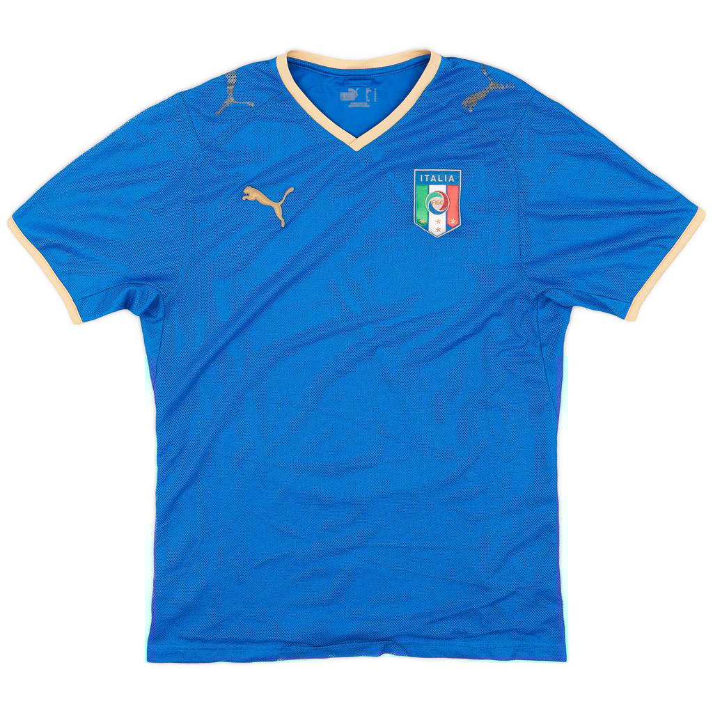 2007-08 Italy Home Shirt - 5/10 - (S)