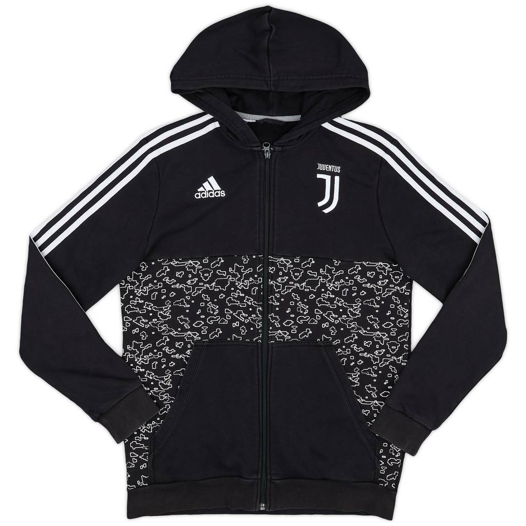 2018-19 Juventus adidas Hooded Track Jacket - 8/10 - (S)