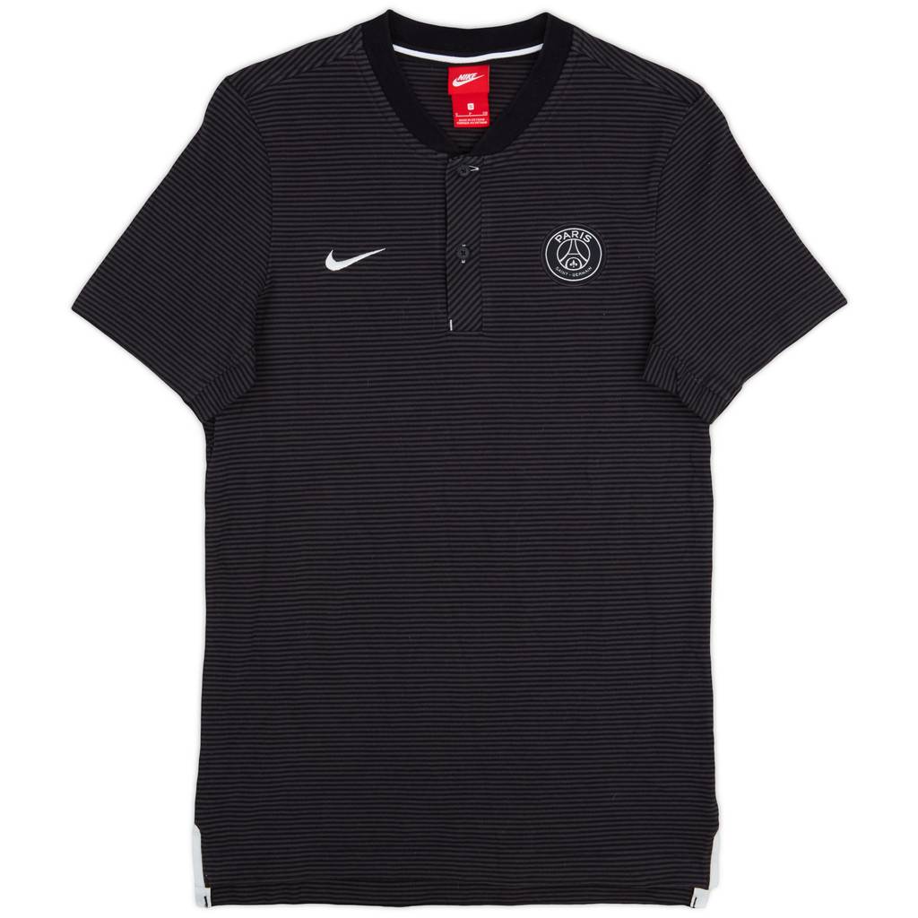 2017-18 Paris Saint-Germain Nike Polo Shirt - 9/10 - (S)