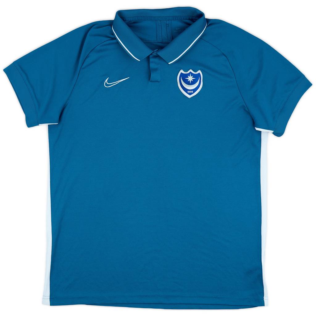 2019-20 Portsmouth Nike Polo Shirt - 8/10 - (XL) - 8/10 - (XXL)