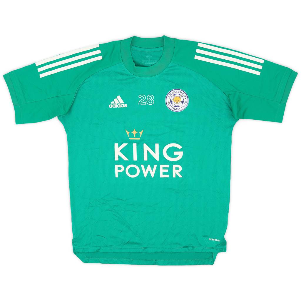 2021-22 Leicester Player Issue adidas Training Shirt #28 - 8/10 - (S)