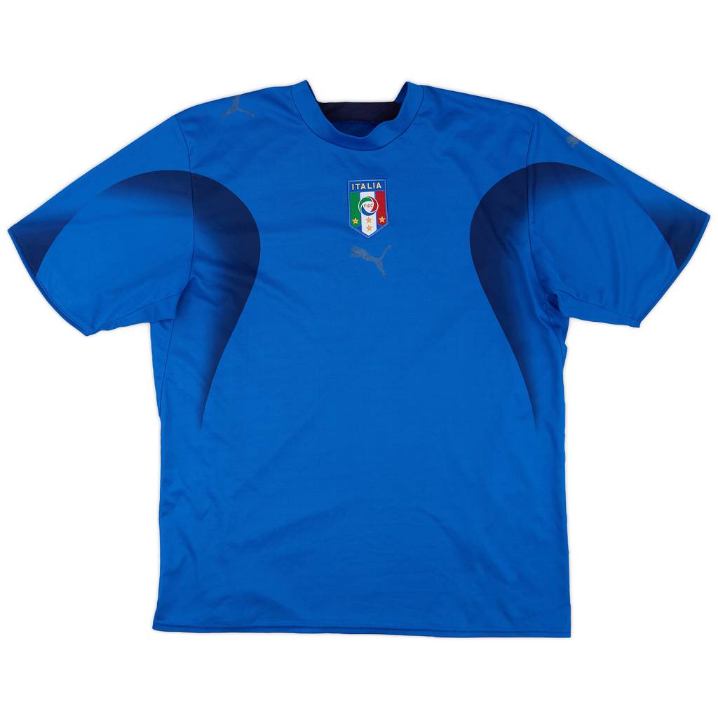 2006 Italy Home Shirt - 4/10 - (L)