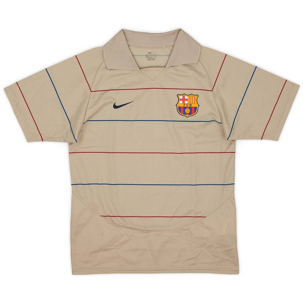 2003-05 Barcelona Away Shirt - 9/10 - (M.Boys)