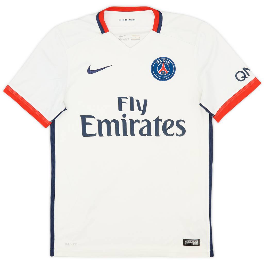 2015-16 Paris Saint-Germain Away Shirt - 6/10 - (S)