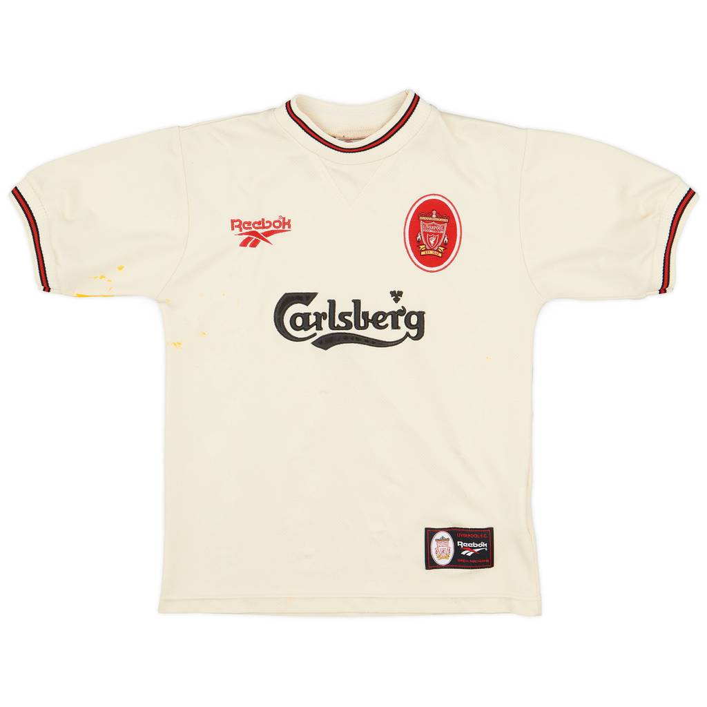 1996-97 Liverpool Away Shirt - 5/10 - (L.Boys)