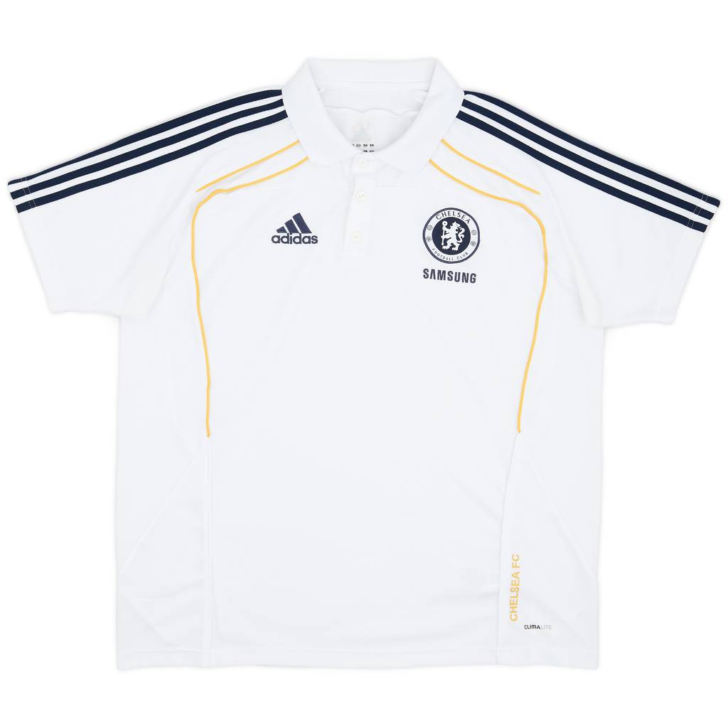 2010-11 Chelsea adidas Polo Shirt - 9/10 - (XL)