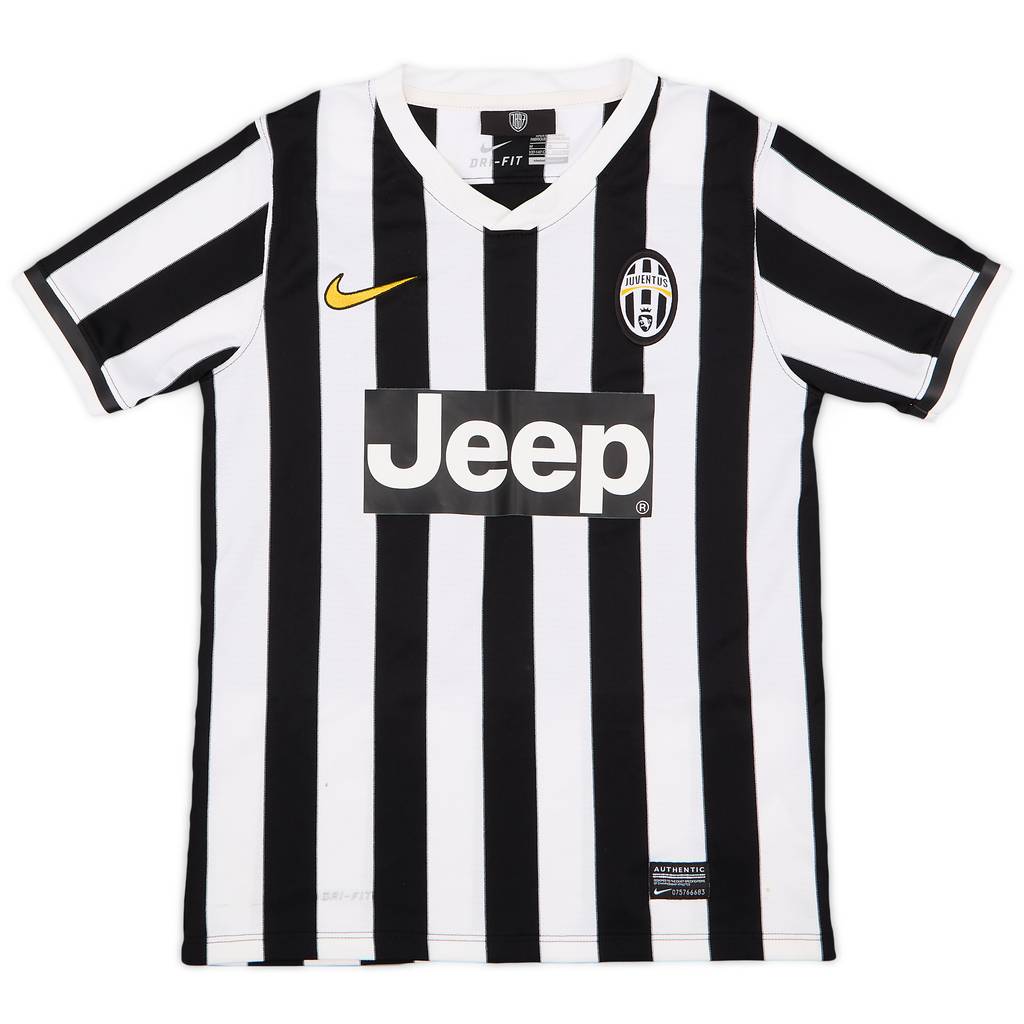 2013-14 Juventus Home Shirt - 8/10 - (M.Boys)
