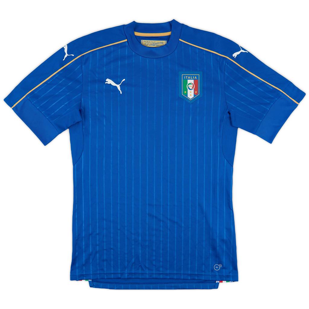 2016-17 Italy Home Shirt - 8/10 - (M)