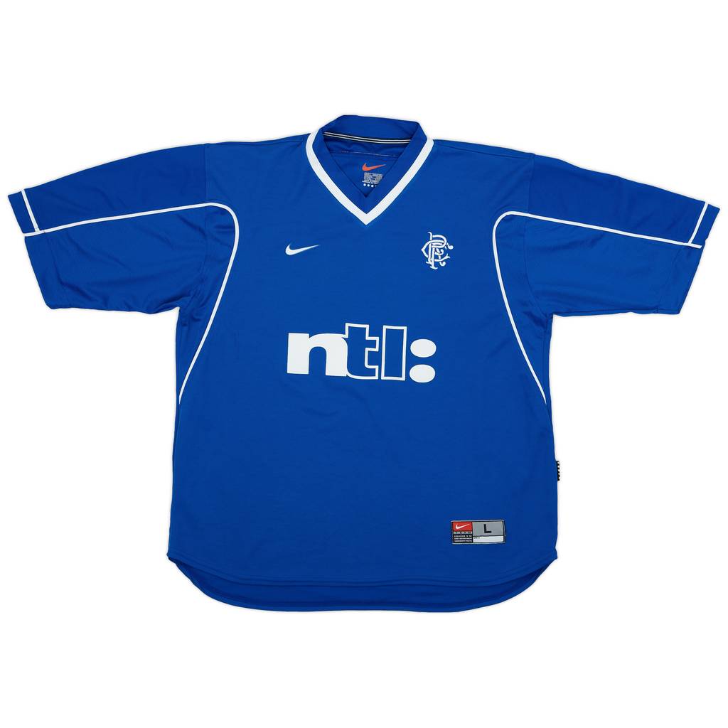 1999-01 Rangers Home Shirt - 8/10 - (L)
