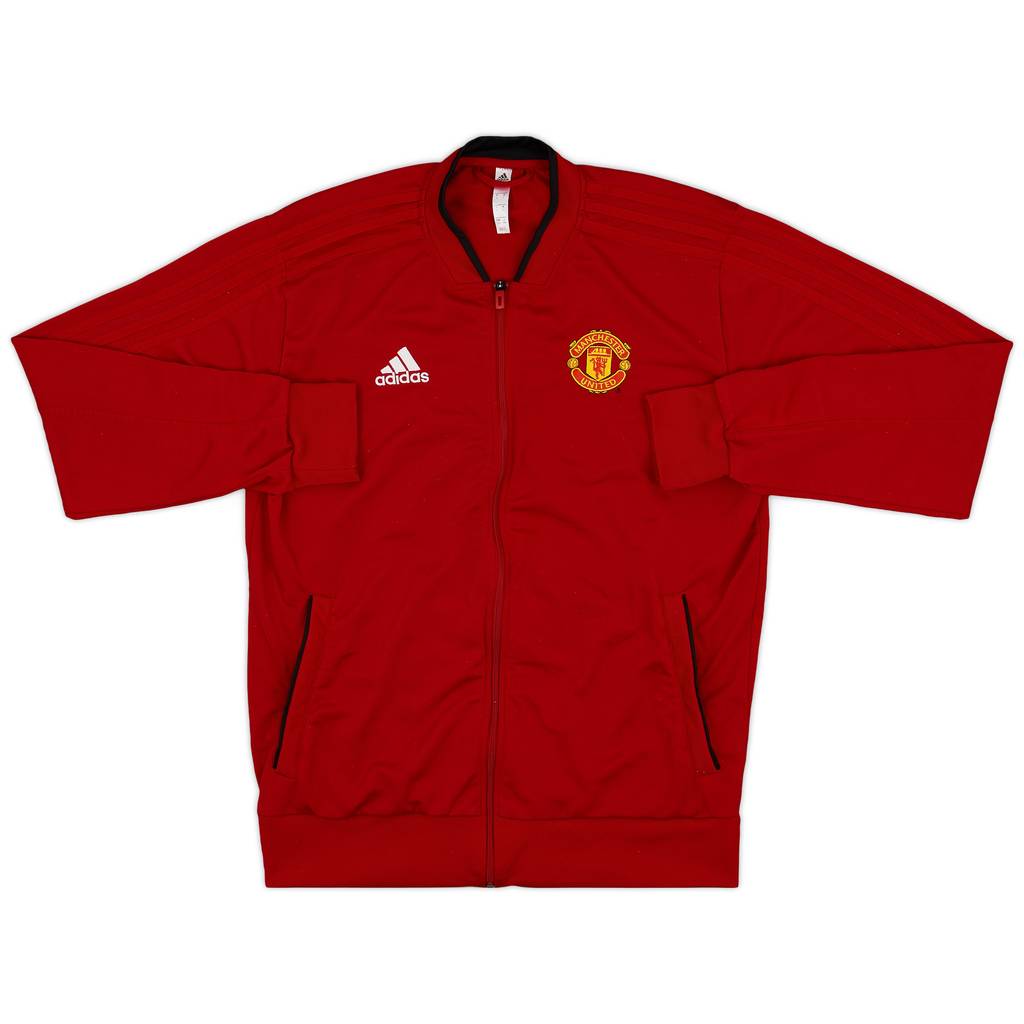 2019-20 Manchester United adidas Track Jacket - 9/10 - (L)