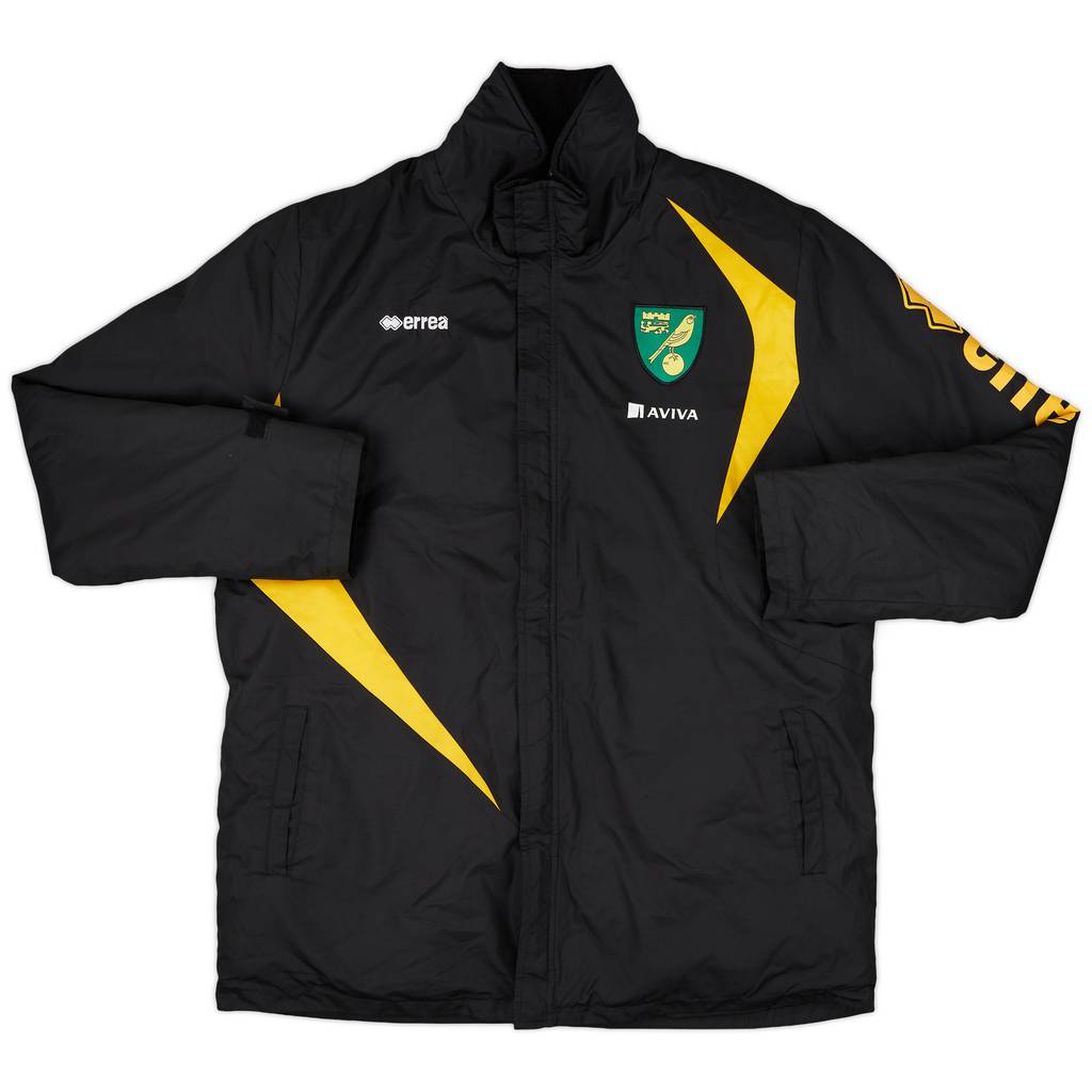 2014-15 Norwich Errea Padded Bench Coat - 4/10 - (XL)