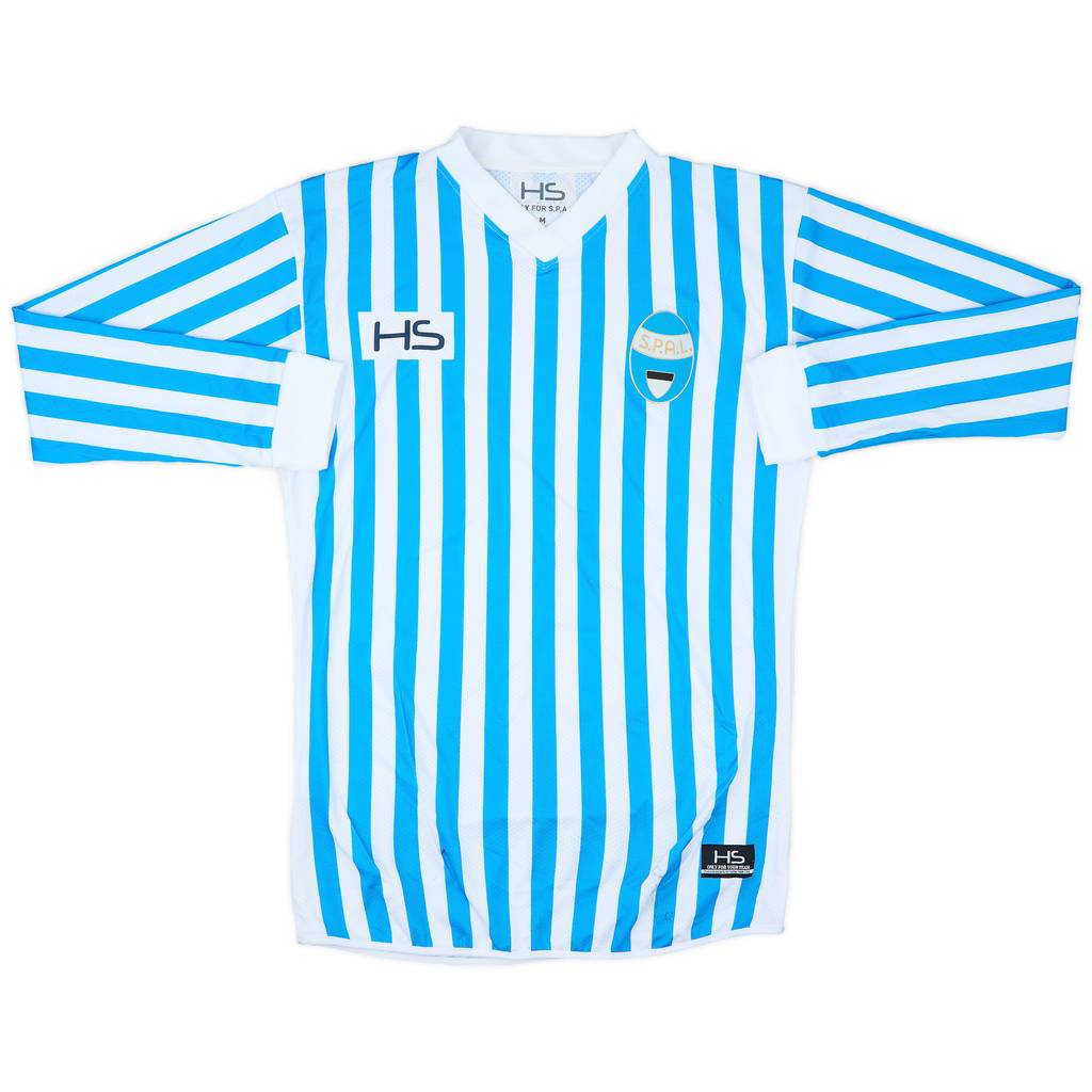 2016-17 SPAL Home L/S Shirt - 7/10 - (M)