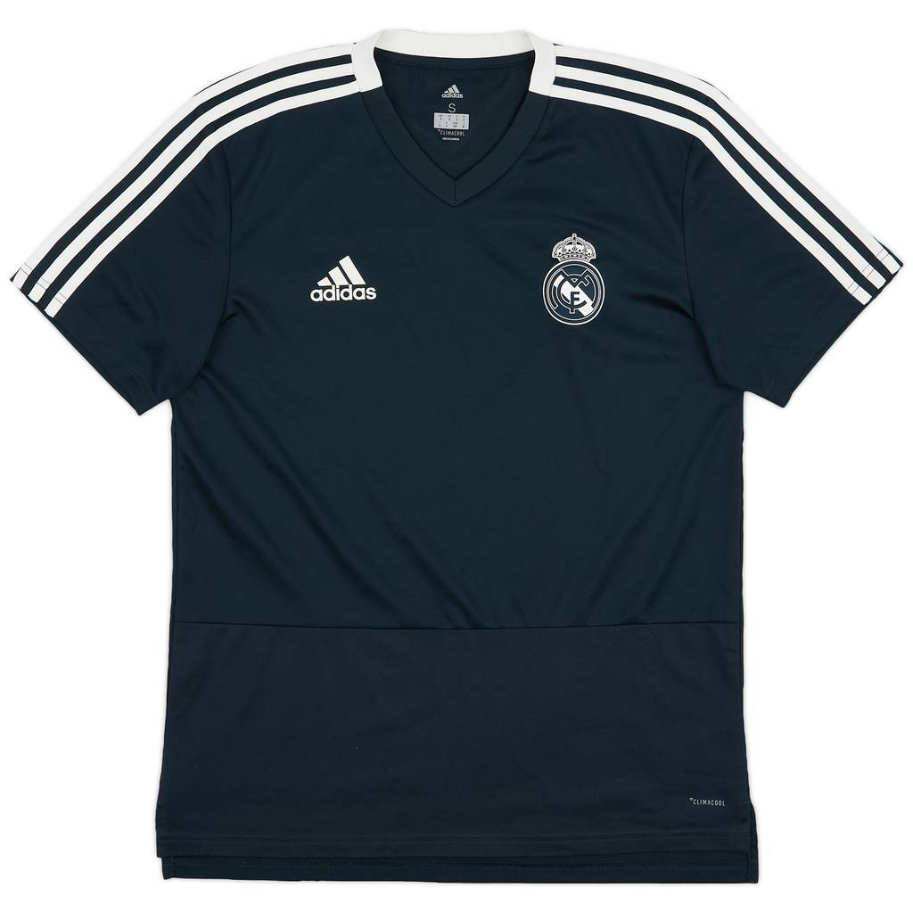 2018-19 Real Madrid adidas Training Shirt - 9/10 - (S)