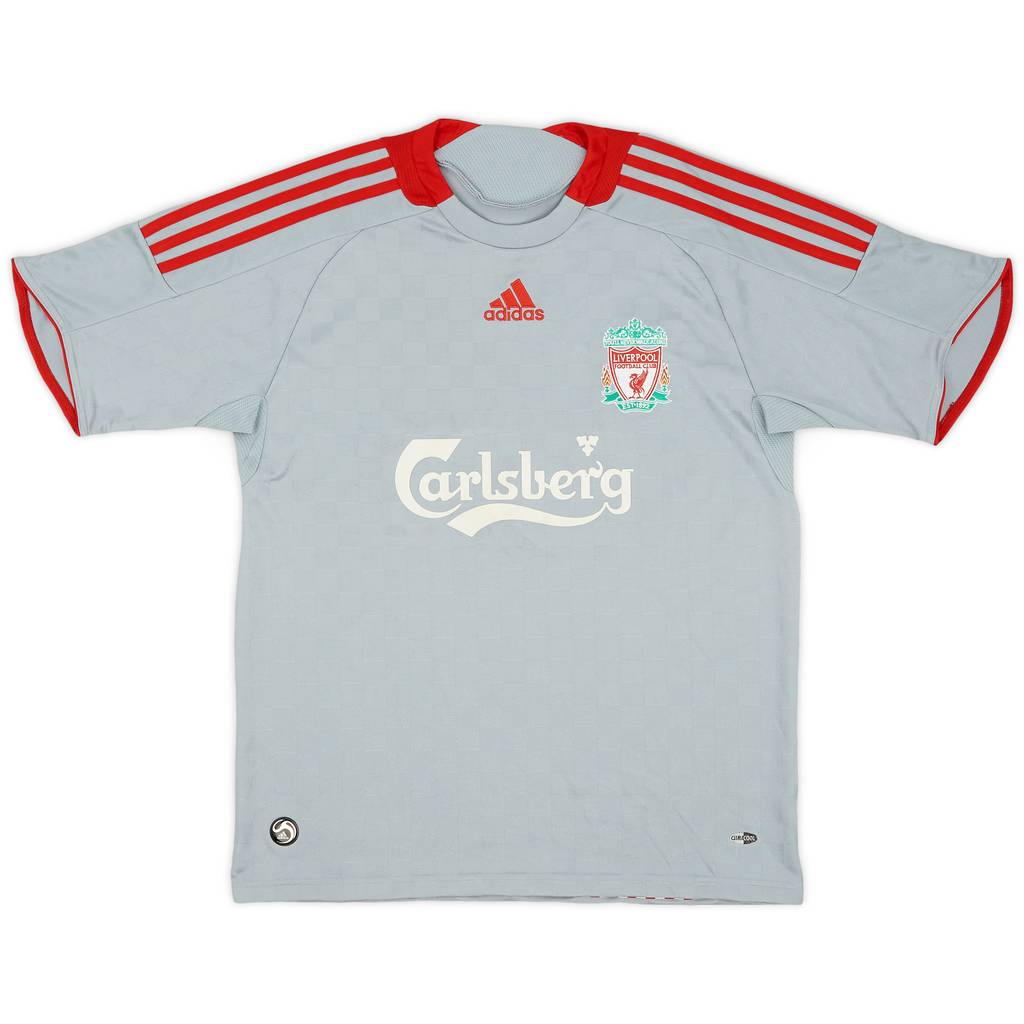 2008-09 Liverpool Away Shirt - 7/10 - (XL.Boys)