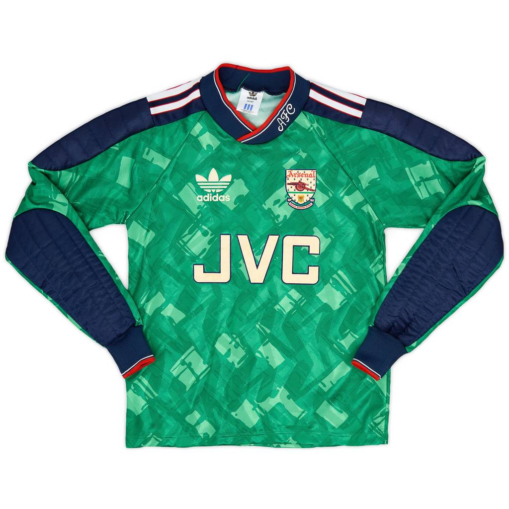 1990-91 Arsenal GK Shirt - 9/10 - (M.Boys)