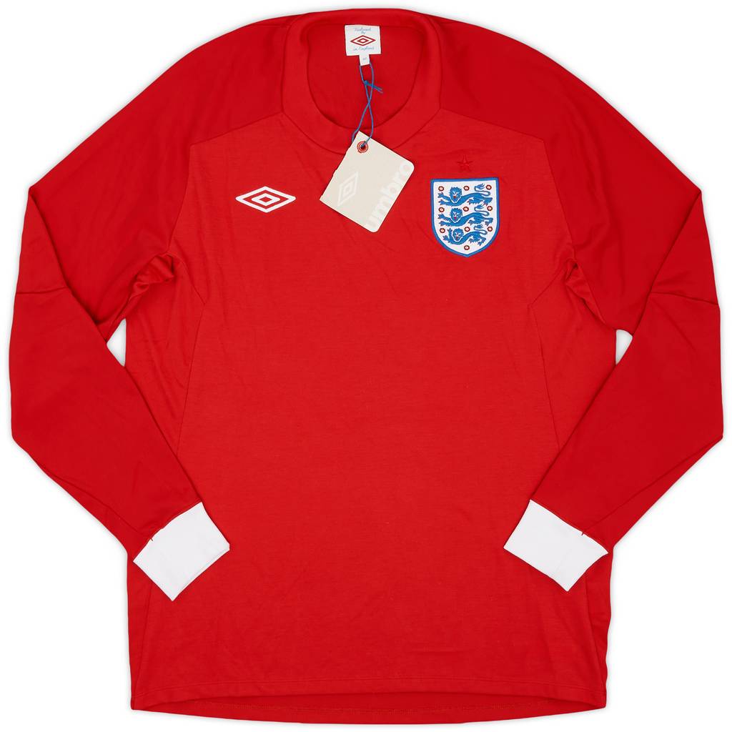 2010-11 England Away L/S Shirt (L)
