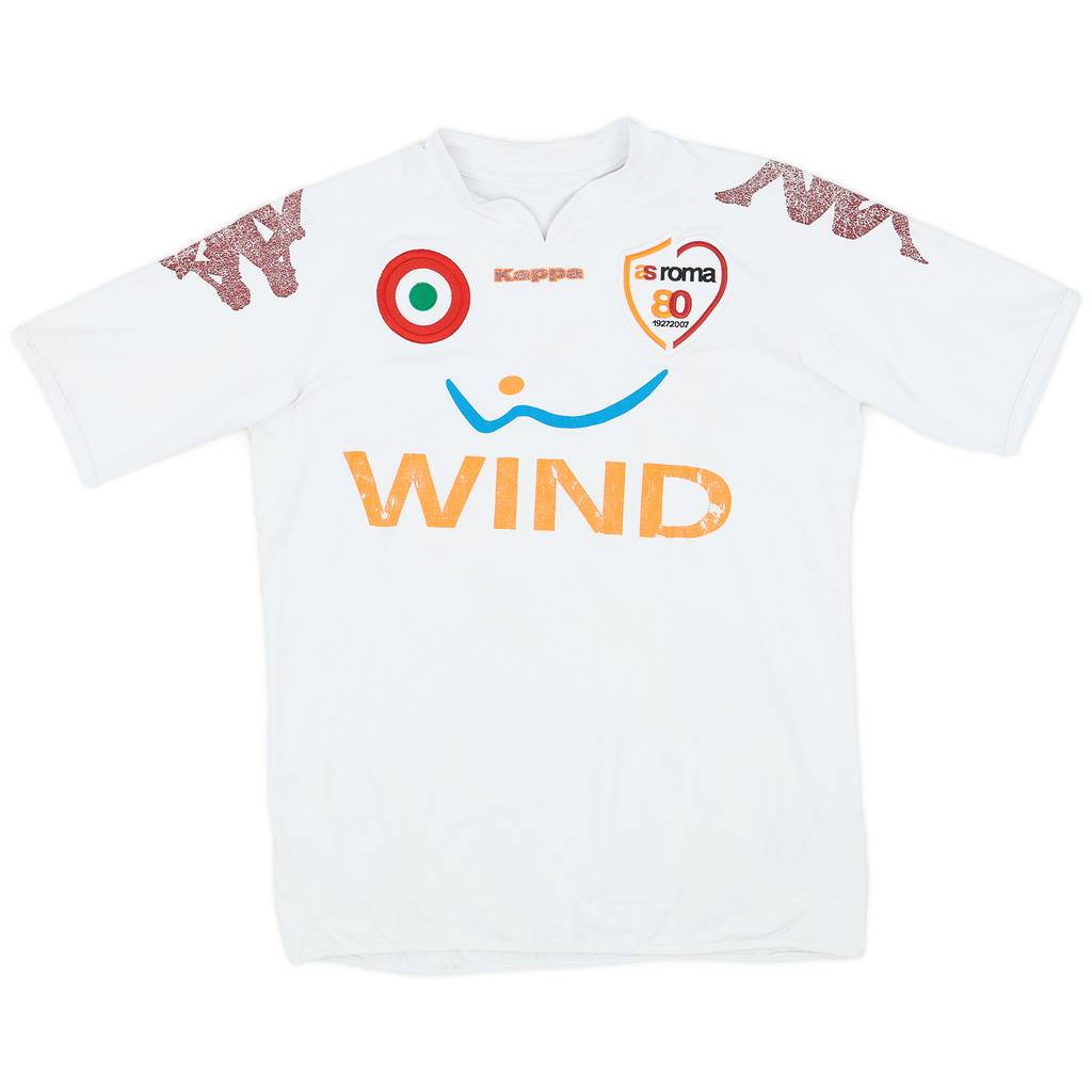 2007-08 Roma Away Shirt - 4/10 - (S)