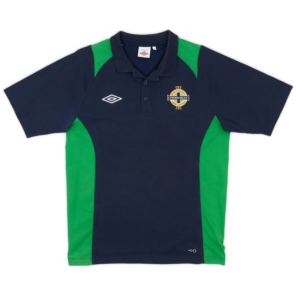 2008-09 Northern Ireland Umbro Polo Shirt - 8/10 - (L)