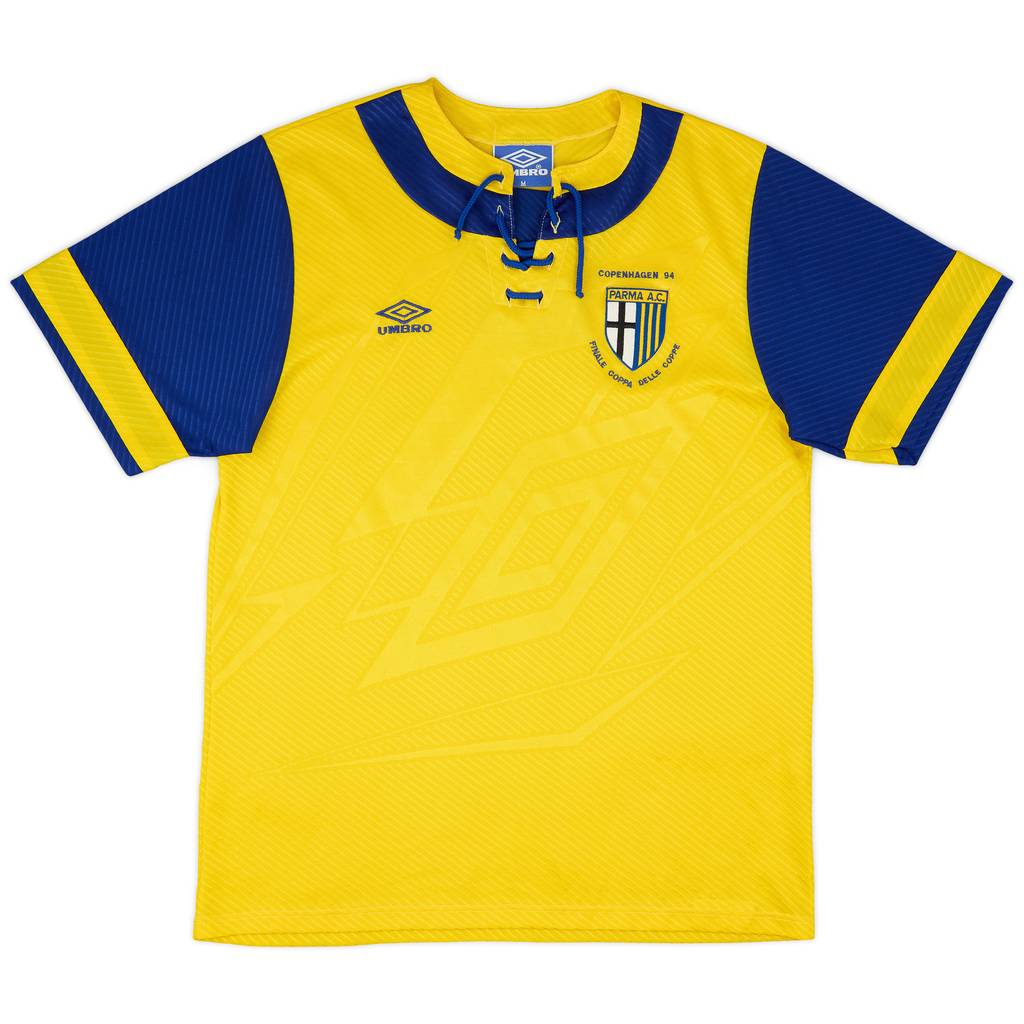 1993-95 Parma 'Finale Coppa delle Coppe Copenhagen 94' Away Shirt - 8/10 - (M)