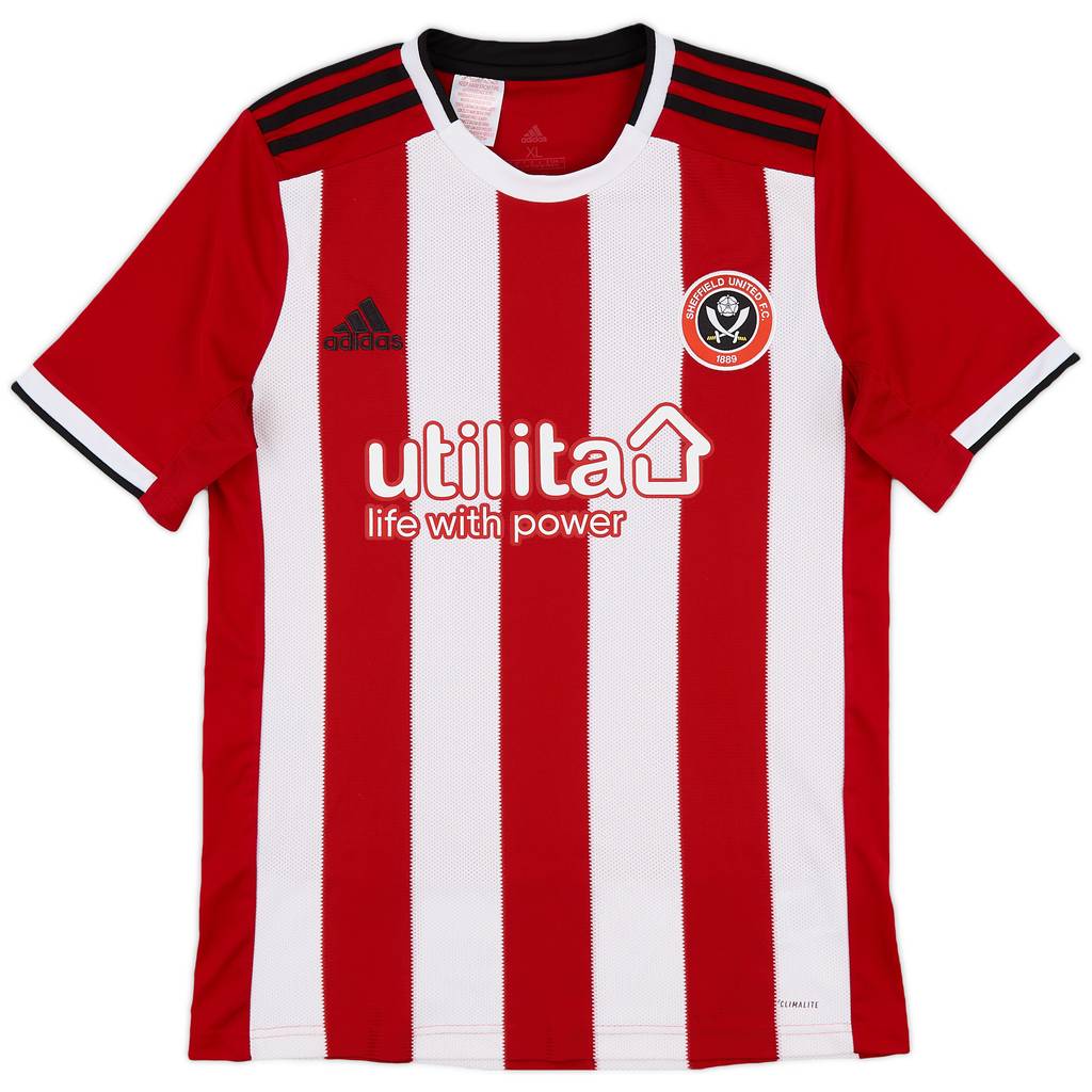 2019-20 Sheffield United Home Shirt - 9/10 - (XL.Boys)