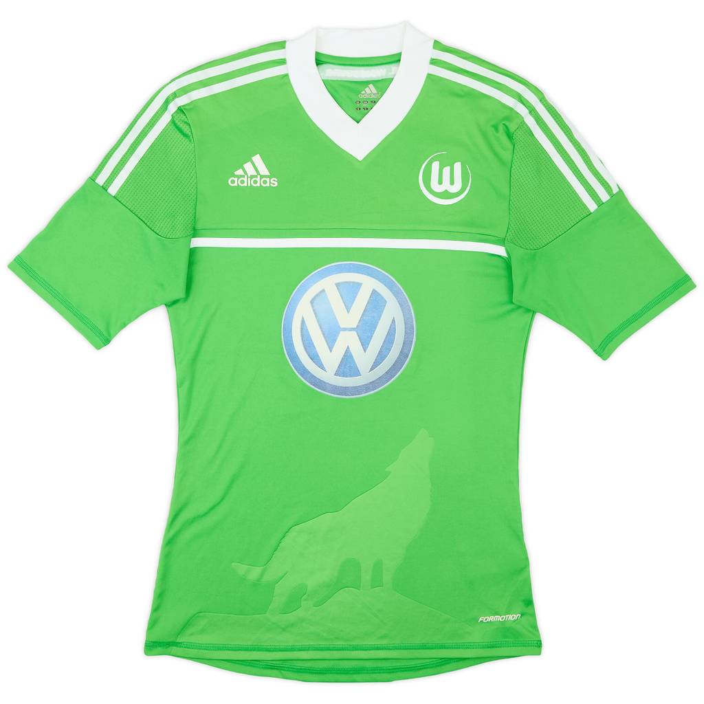 2012-13 Wolfsburg Authentic Home Shirt - 7/10 - (S)