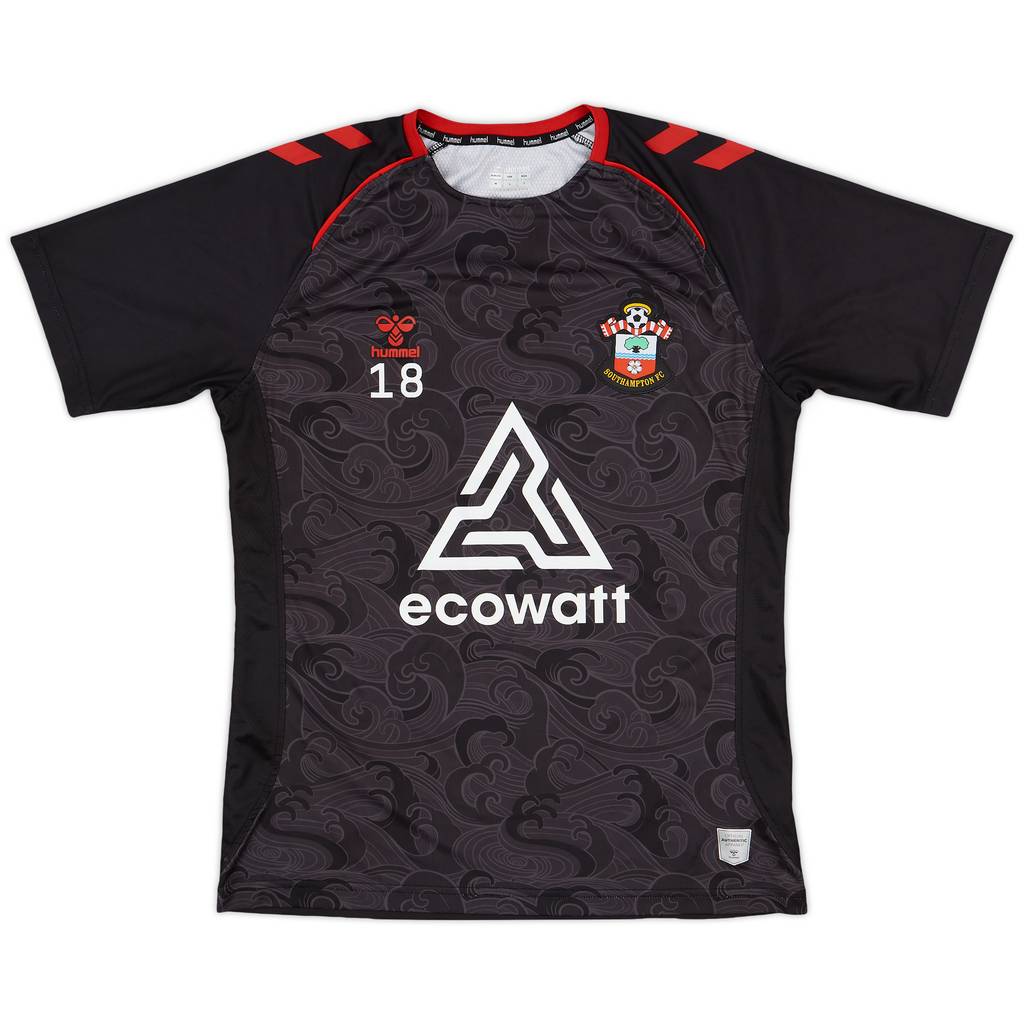 2023-24 Southampton Player Issue Hummel Training Shirt #18 - 8/10 - (M)