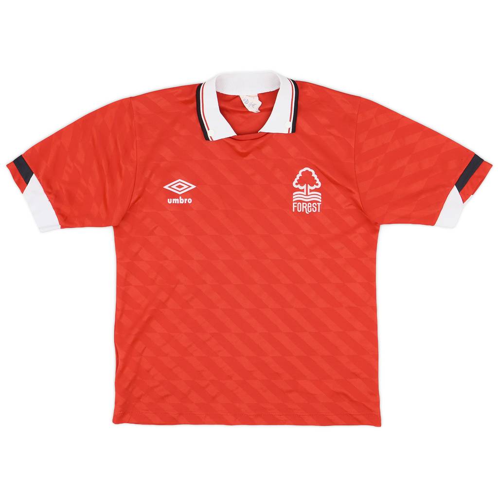 1988-90 Nottingham Forest Home Shirt - 7/10 - (M.Boys)