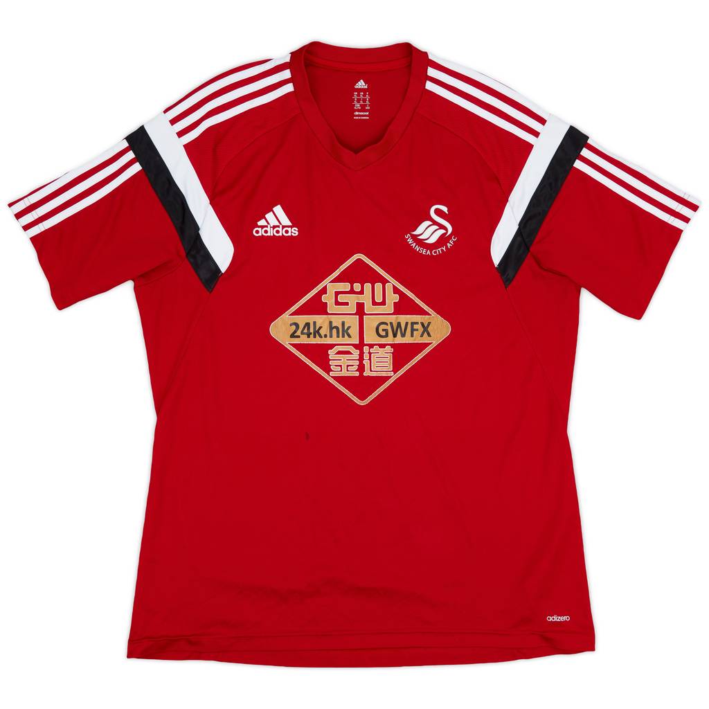 2014-15 Swansea adizero Training Shirt - 4/10 - (XL)