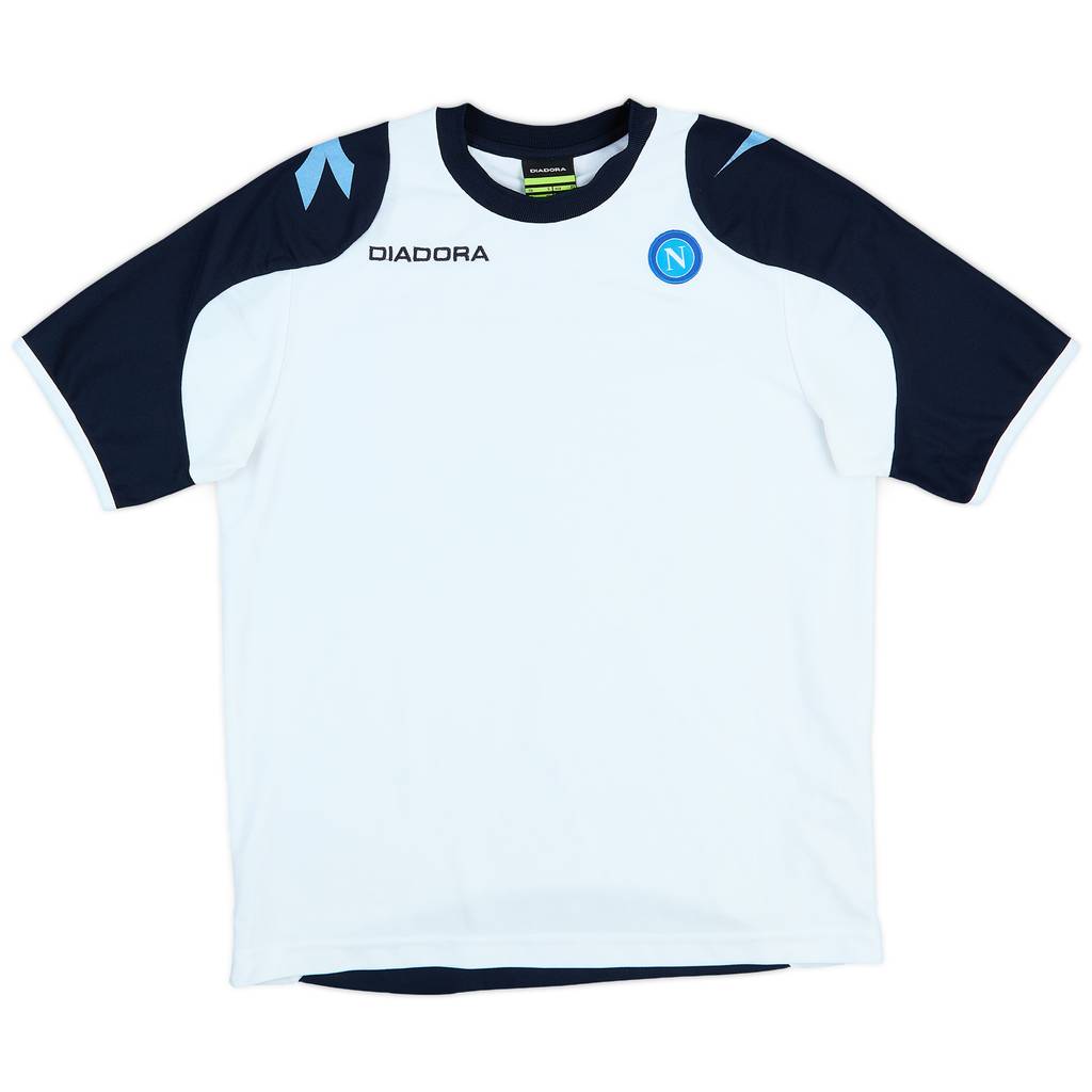 2008-09 Napoli Diadora Training Shirt - 9/10 - (XS)