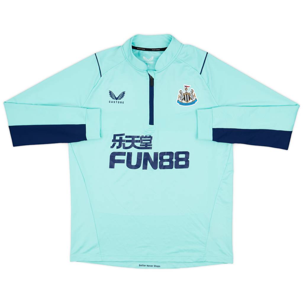 2022-23 Newcastle Castore 1/4 Zip Drill Top - 9/10 - (M)