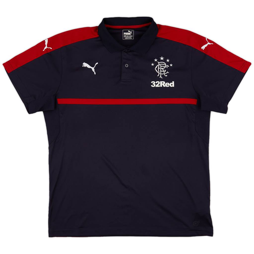 2016-17 Rangers Puma Polo Shirt - 10/10 - (XXL)