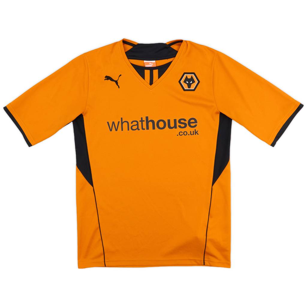 2013-14 Wolves Home Shirt - 9/10 - (M)
